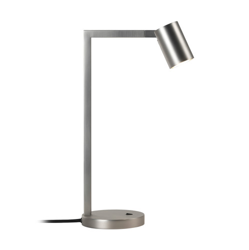 Ascoli Desk Lamp 240V Matt Nickel 6W