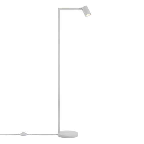 Ascoli Floor Lamp 240V Matt White 6W