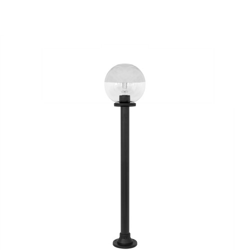 Globe Post Single Kit 250mm Crown Silver 1200mm