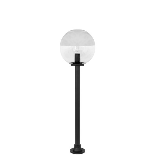 Globe Post Single Kit 400mm Crown Silver 1200mm