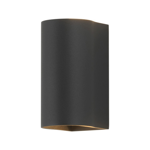 Dunbar 160 LED Up and Down Outdoor Garden Wall Light 240V Textured Black 6.8W