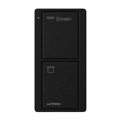 Lutron Pico Wireless 2 Button Video Screen Control Black