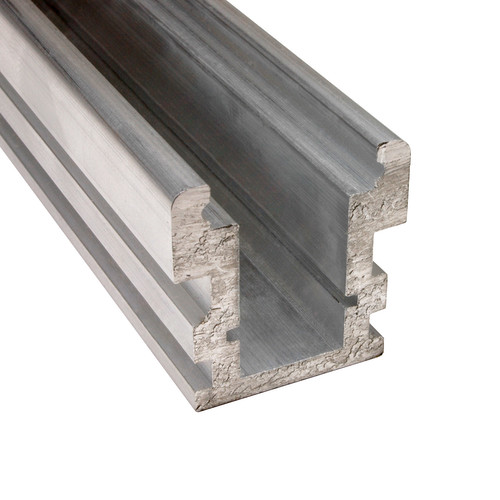 Line Recessed Floor LED Tape Extrusion Profile 1070mm Aluminium