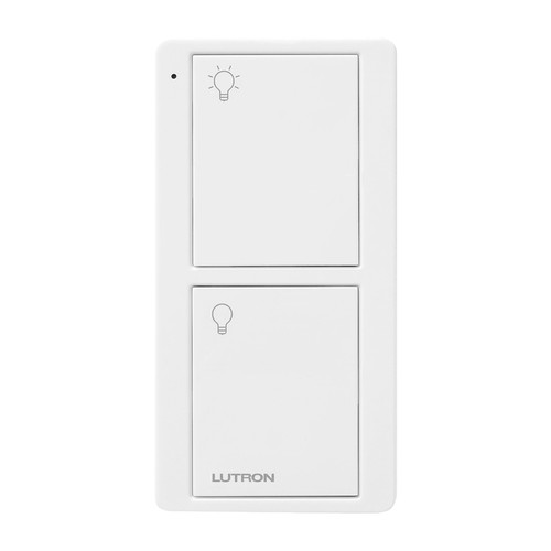 Lutron Pico Wireless 2 Button On/Off Lighting Control White