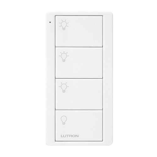 Lutron Pico Wireless 4 Button Scene Lighting Control White
