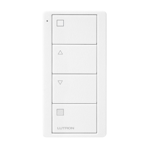 Lutron Pico Wireless 4 Button Zone Blinds Control White