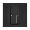 Lutron Pico Wireless Single Faceplate Black 1 Gang
