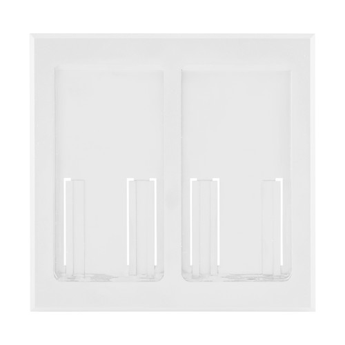 Lutron Pico Wireless Double Faceplate White 2 Gang