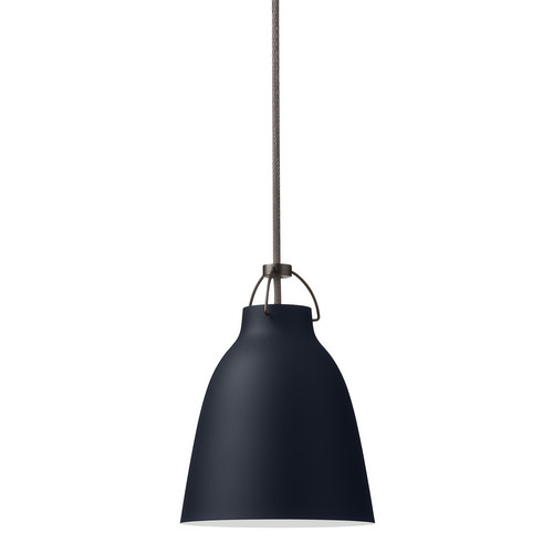 Caravaggio P1 Pendant Light 30W Dark Ultramarine