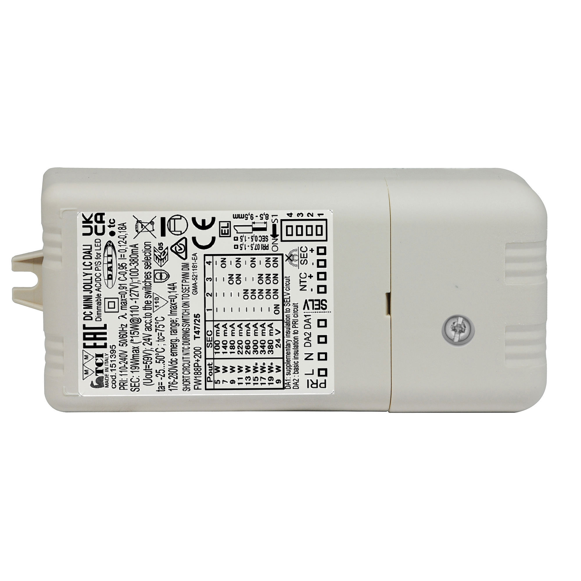 DALI-2 Dimmable LED Driver (Constant Current & Constant Voltage