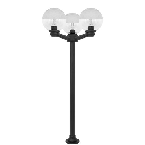 Globe Post Triple Arm Kit 250mm Crown Silver 1800mm