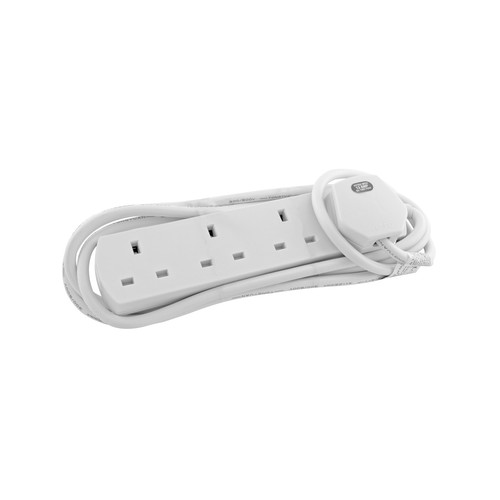 4 Way Plug Extension Lead 240V 2m 13A