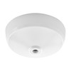 Dome Ceiling Rose White 85mm