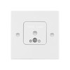 Clock Point Picture Socket Fuse Spur White 2 amps