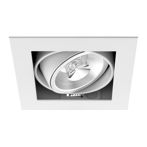 Grid Single Downlight GU10 / AR70 240V 50W White