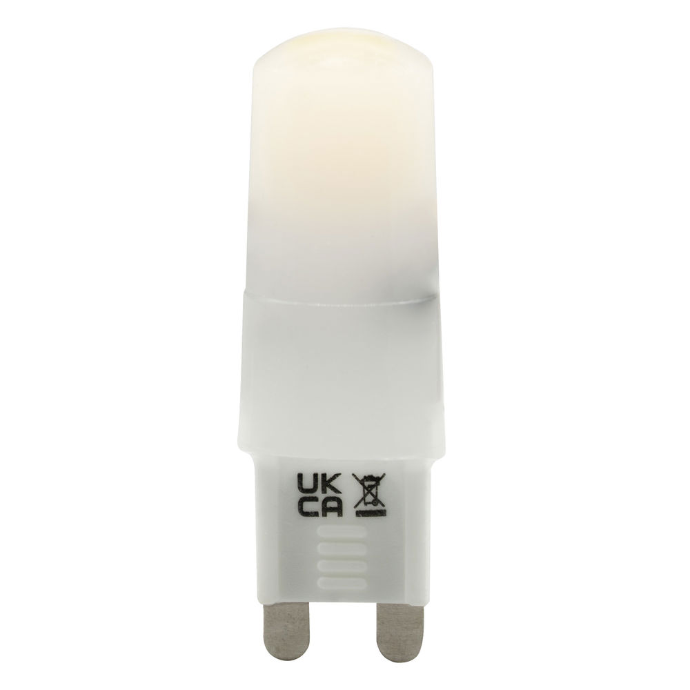 G9 LED 3W 300lm Dim to Warm Capsule Bulb 240V 3W 2200K - 3000K — view 1