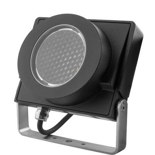 Lito Honeycomb IP66 Outdoor Garden LED Floodlight Black 19W