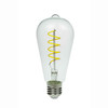 LED Funky Filament ES Light Bulb 240V 4W Yellow