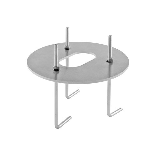 Bollard Anchor Bolt Steel Grey