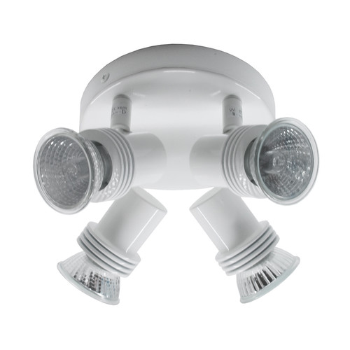 Space Quad 240V 4 x 50W White