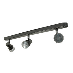 Space Triple Bar Spotlight 240V 3 x 50W Black Chrome