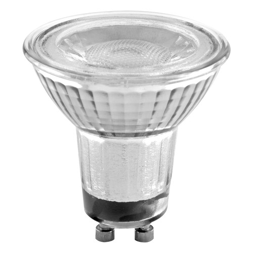 GU10 LED 5W 400lm Dim to Warm Glass CRI90 Dimmable Lamp 35° 2000K - 2700K Warm White