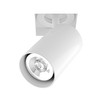 Trimless Square Single Tube Spotlight 50W RAL 9010 White