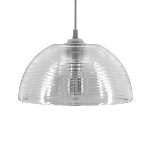 Ripple Pendant Clear 15W