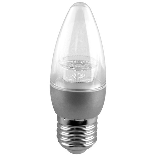 ES LED Candle Light Bulb 6W 470lm (=40W) Dimmable 240V 2700K Warm White