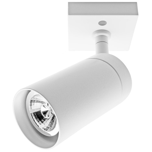 Tube Spotlight Square Base GU10 240V 35W White
