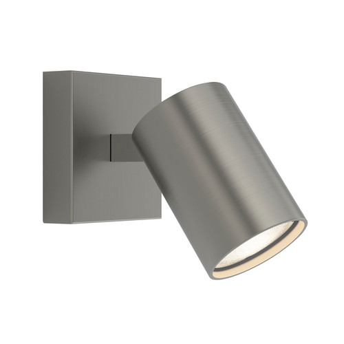 Ascoli Single Wall Light 240V 50W Matt Nickel