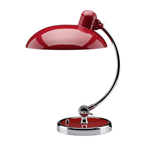 Kaiser idell Luxus Table Lamp Ruby Red 60W