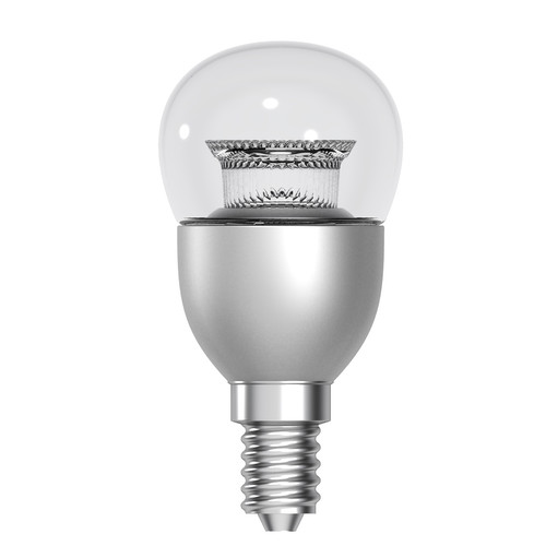 LED Spherical Lamp 470lm Dimmable Light Bulb 6W 2700K Warm White