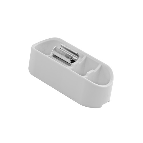 Single Circuit Track Ceiling Mount Clip White