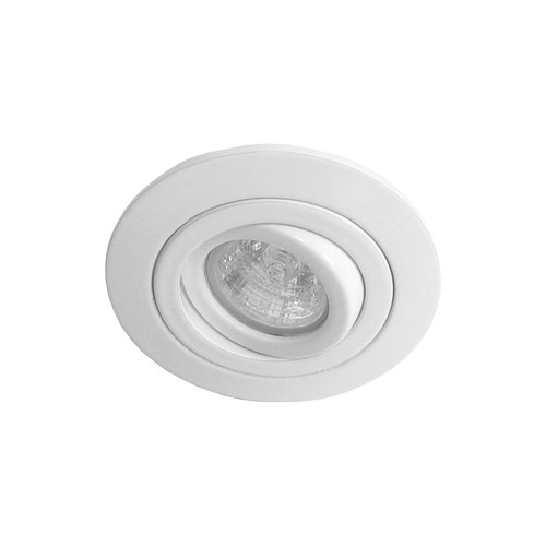 Compasso Single Downlight 3W White