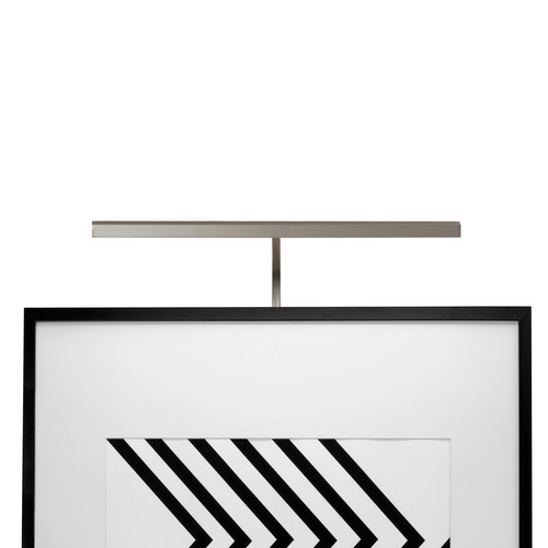 Mondrian LED Frame Mounted Picture Light 400mm 2700K Warm White 12V (7890) 4.5W Matt Nickel