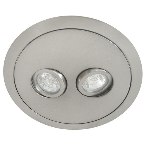 Compasso Double Downlight 2 x 3W Nickel