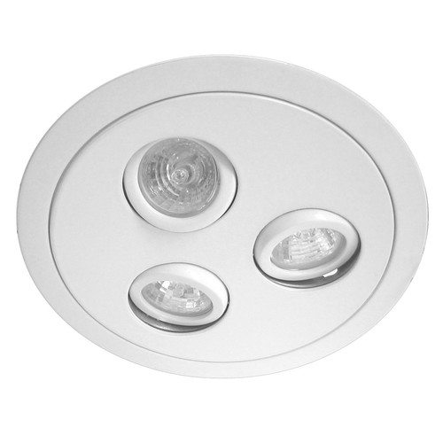 Compasso Triple Downlight 3 x 3W White
