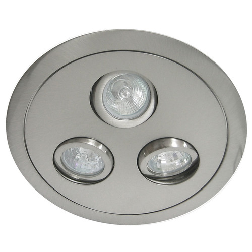 Compasso Triple Downlight 3 x 3W Nickel