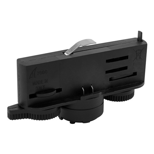 Three Circuit Surface Track Slim Pendant Adaptor Black