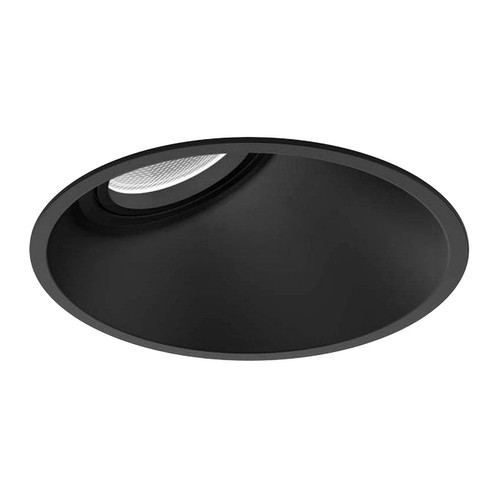 Minima 25° Fixed Round Downlight GU10 240V 6W Black