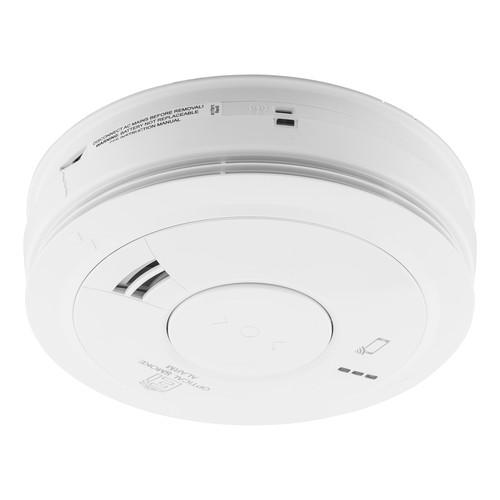 Aico Optical Smoke Alarm 240V - Lithium Battery Backup White