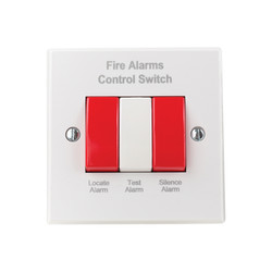 Aico Hard Wired Alarm Control Switch 240V White