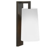 Lago 280 Unswitched Wall Light 240V Bronze 60W