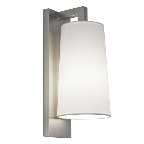 Lago 280 Unswitched Wall Light 240V Nickel 60W
