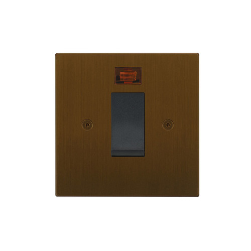Horizon Square Cooker Switch 1 gang 45 amp Antique Bronze
