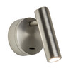 Enna Surface LED Switched Wall Light Matt Nickel 4.5W