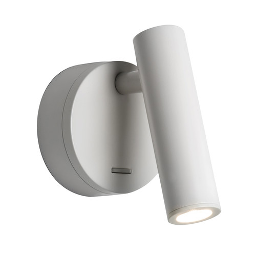 Enna Surface LED Switched Wall Light Matt White 4.5W