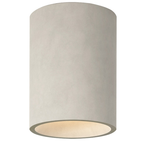 Kos Round 140 Coastal Surface Mounted Downlight GU10 240V 6W Concrete