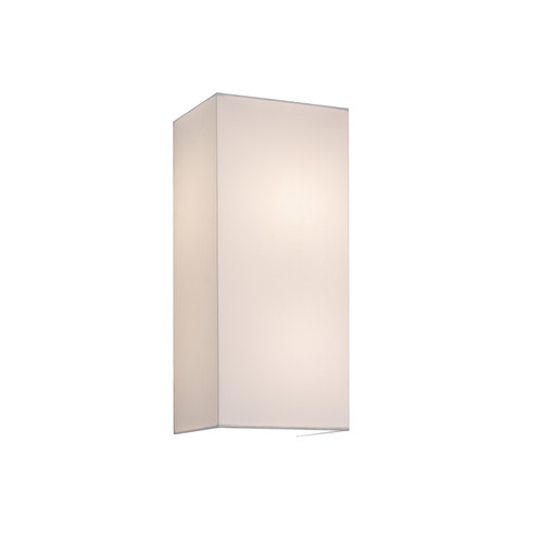 Chuo Rectangle 380 Shade White 380x170x130mm